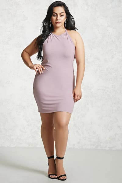 plus size straight body shape