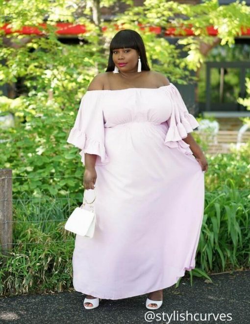 Fall Pink Power Suit, Musings of a Curvy Lady
