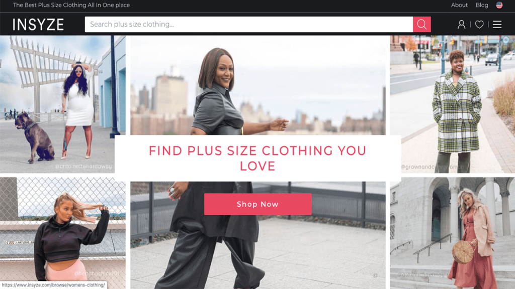 best plus size website