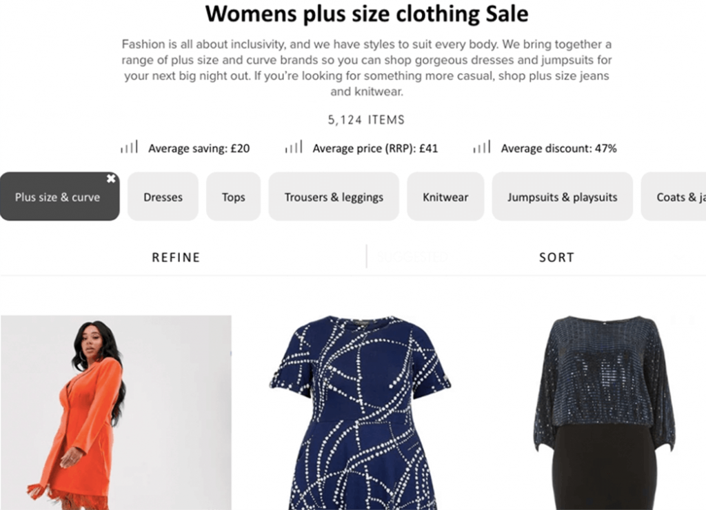 womens discount clothing