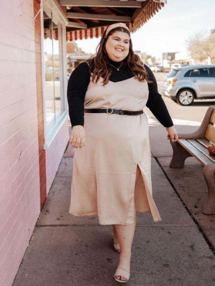 How To Wear A Belt With A Dress Plus Size Edition Insyze